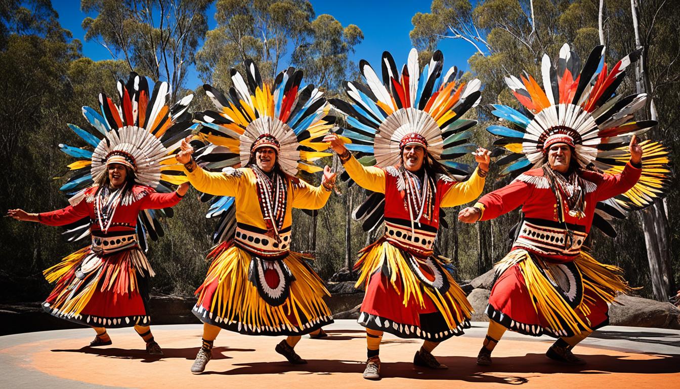 Aboriginal music and dance performances