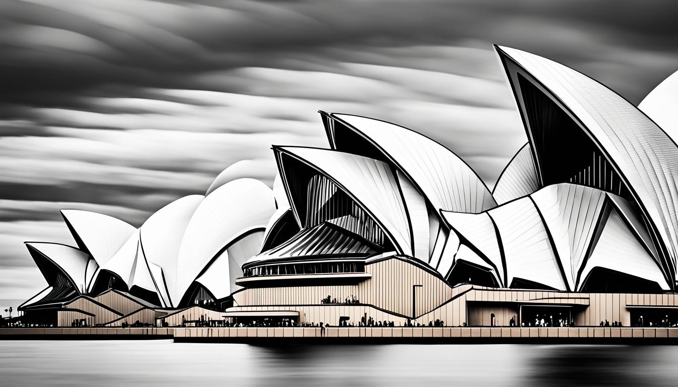 Sydney Opera House expressionist modern design